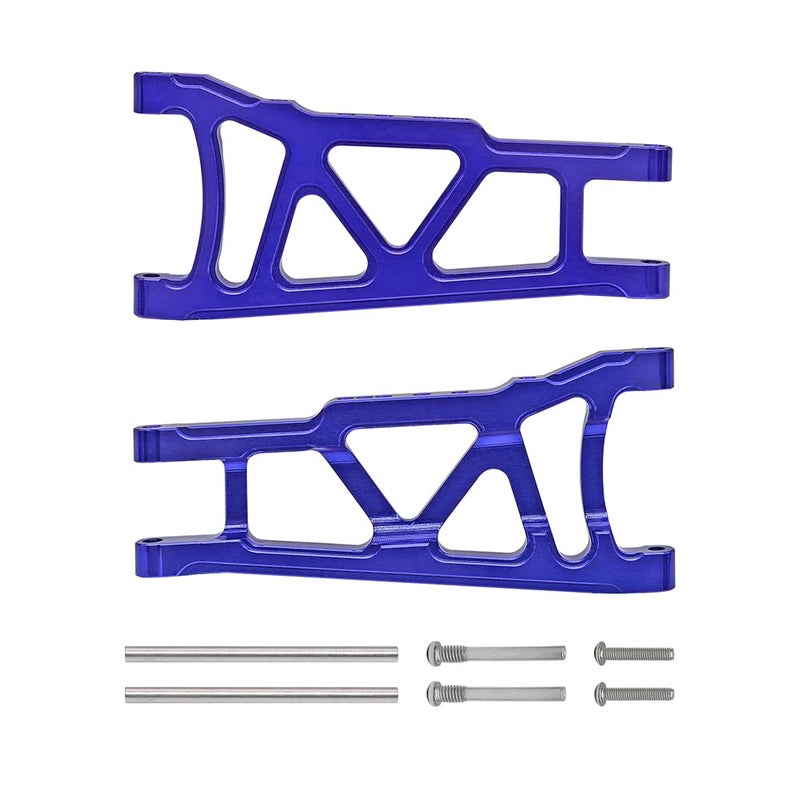 GTHELE 4Pcs Front&Rear Aluminum Suspension A-Arms Replacement of 3655x for RC Traxxas 1/10 Slash Stampede 4x4 4WD Rally XO-1 Option Hop Ups - Image 2